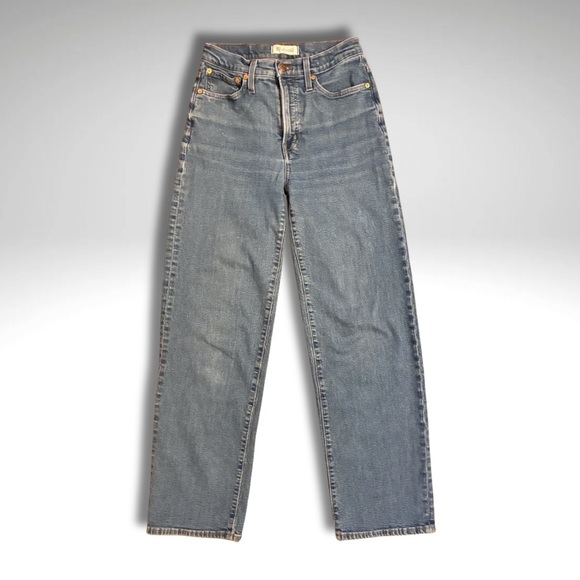Madewell Denim - Madewell The Perfect Vintage Wide-Leg Jean Size 26 Classic Blue Wash